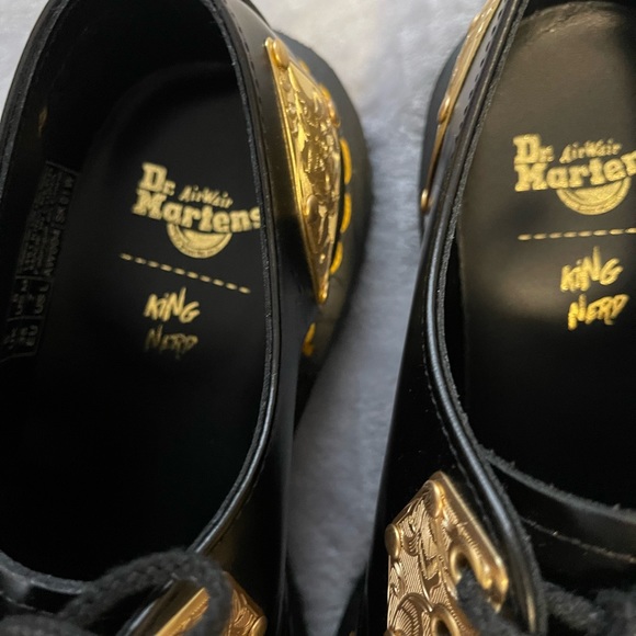 COPY - Dr. Martens Black King Nerd Edition 1461 Oxfords - Picture 4 of 8